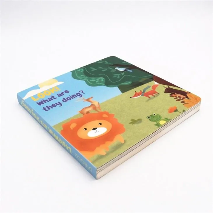 Low MOQ Noisy Animals Book For Funny Learning