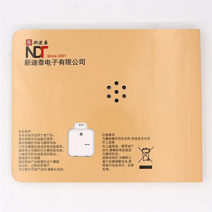 Factory Simple Teaching Sound Book For 2-4-year-old Little Baby