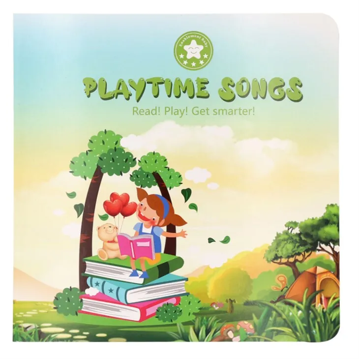 Music Toys Playtime Songs Sound Book With Nursery Rhymes